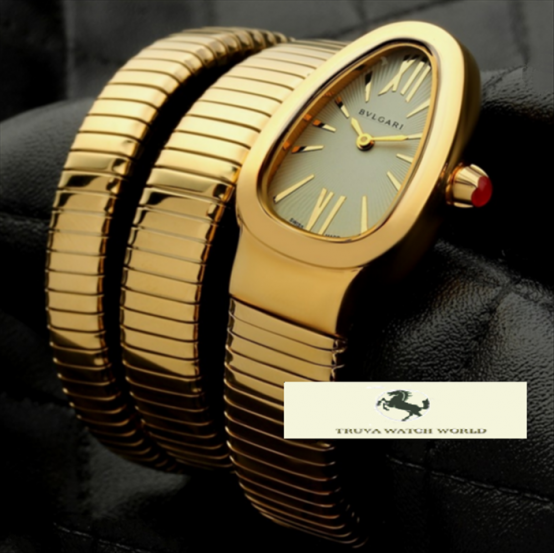 HK1322 BVLGARİ SERPENTİ ROSE GOLD YENİ BAYAN SAATİ